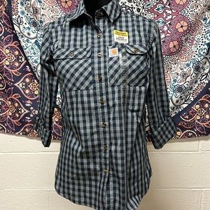 Women’s Carhartt Button Up.
